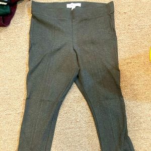 Stretchy fitted dress pants